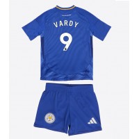 Dječji Nogometni Dres Leicester City Jamie Vardy #9 Domaci 2024-25 Kratak Rukav (+ Kratke hlače)